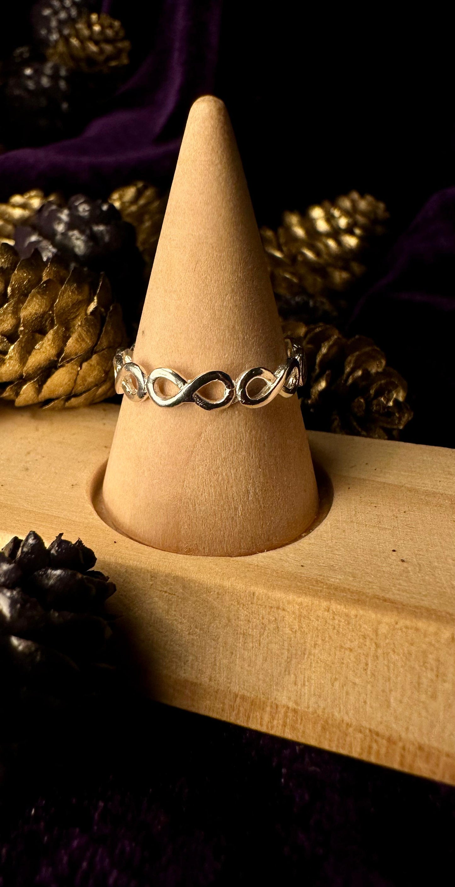 Silver Infinity Love Ring