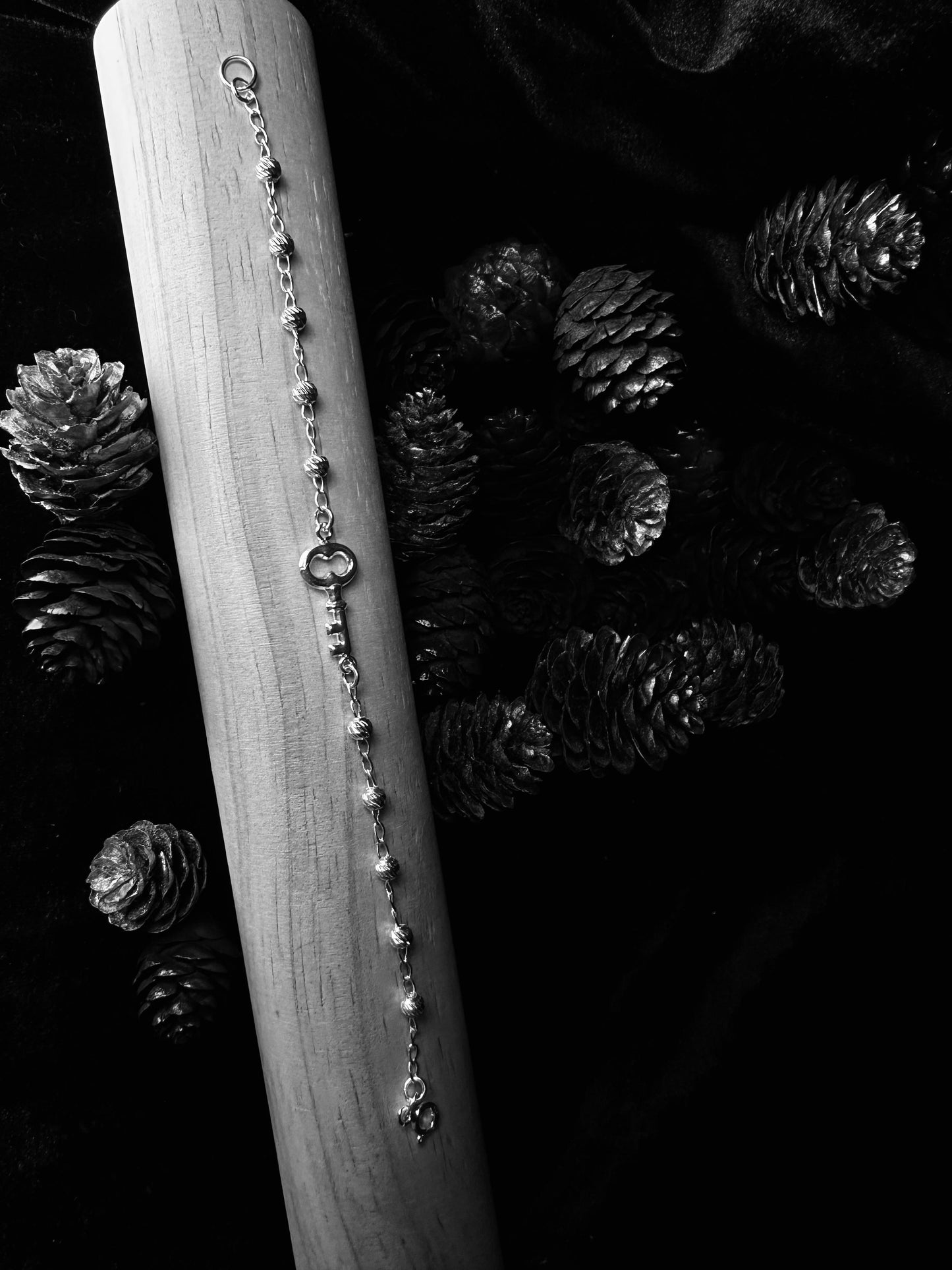 Silver Secret Key Bracelet
