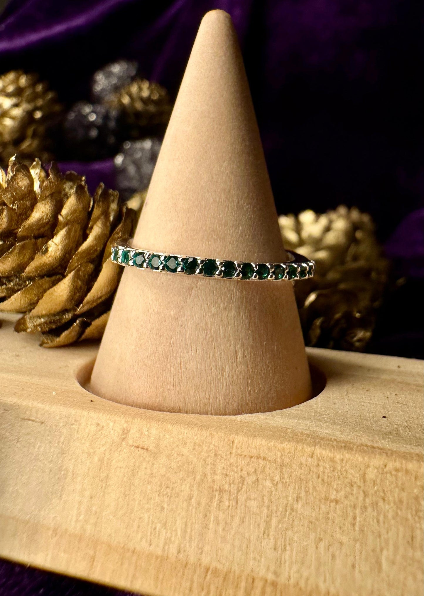 Silver Verde Ring