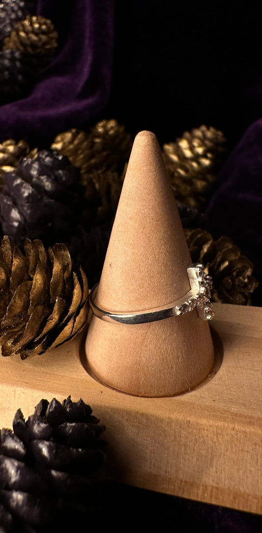 Silver Cross Ring