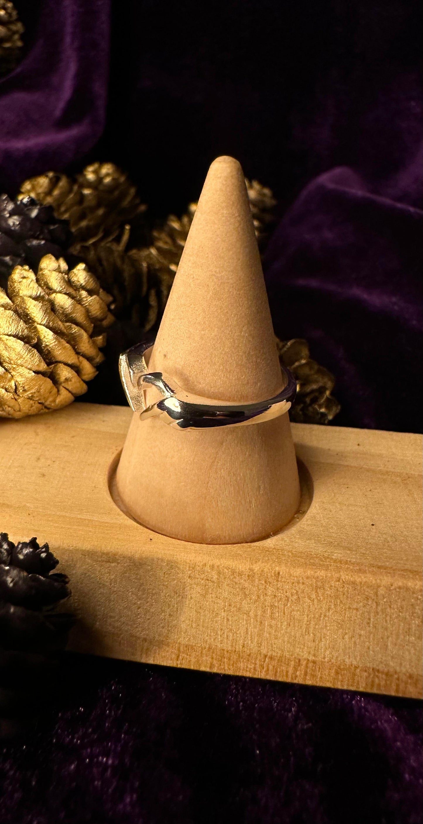 Silver I Love You Ring