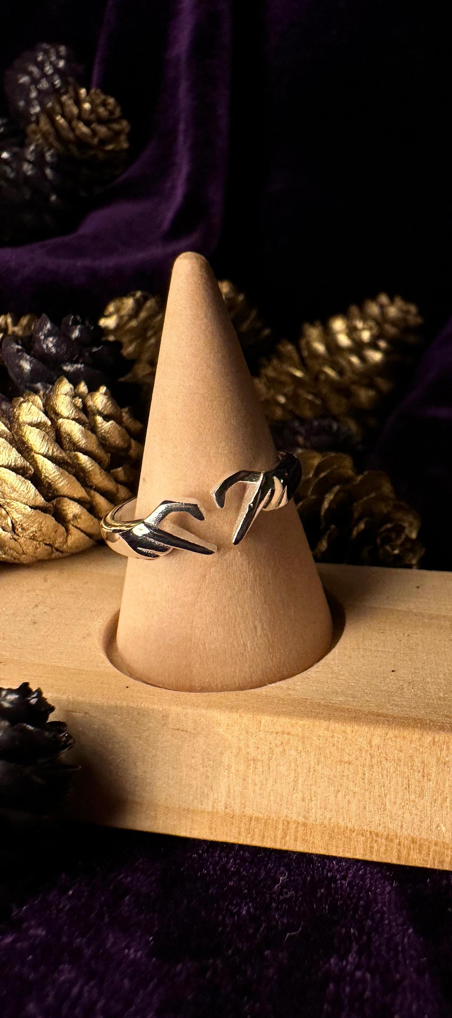 Silver I Love You Ring