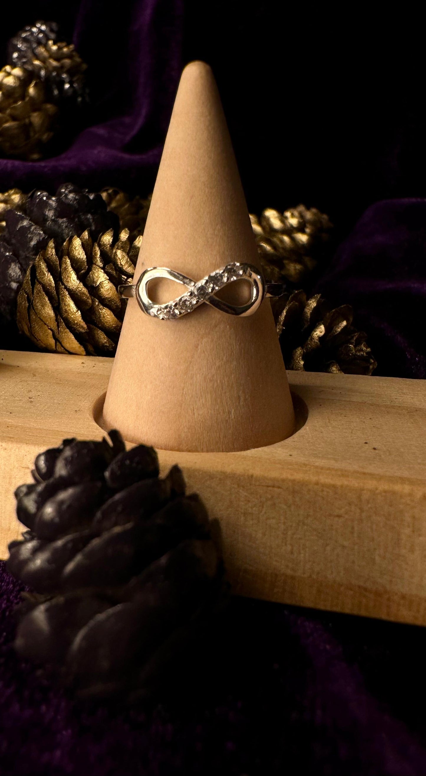 Silver Infinity Ring