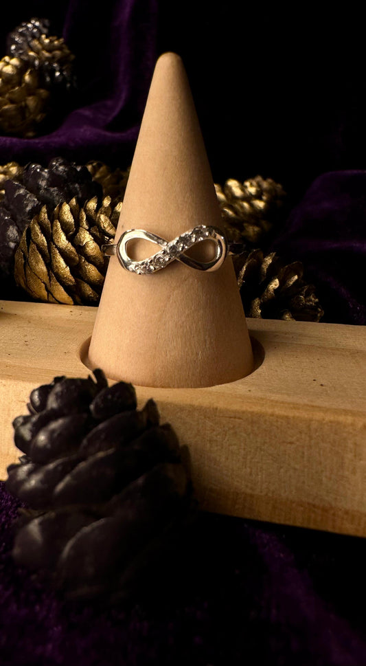 Silver Infinity Ring