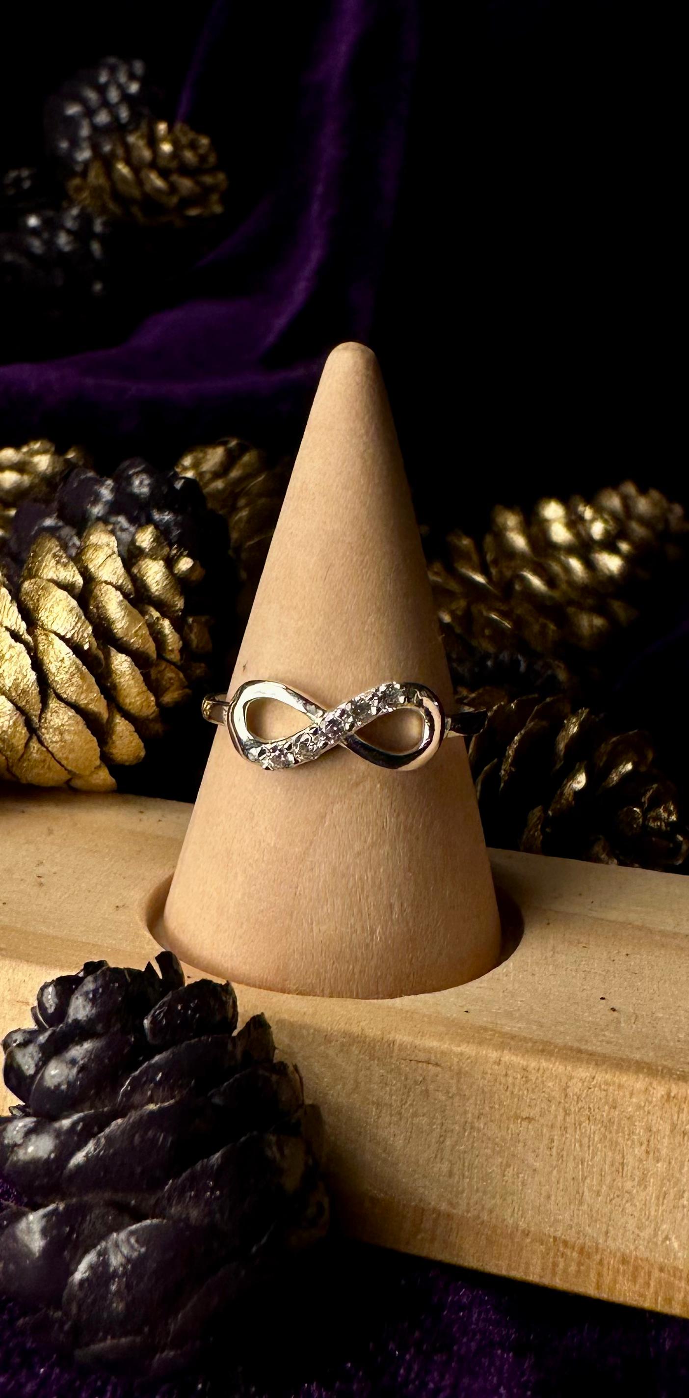 Silver Infinity Ring