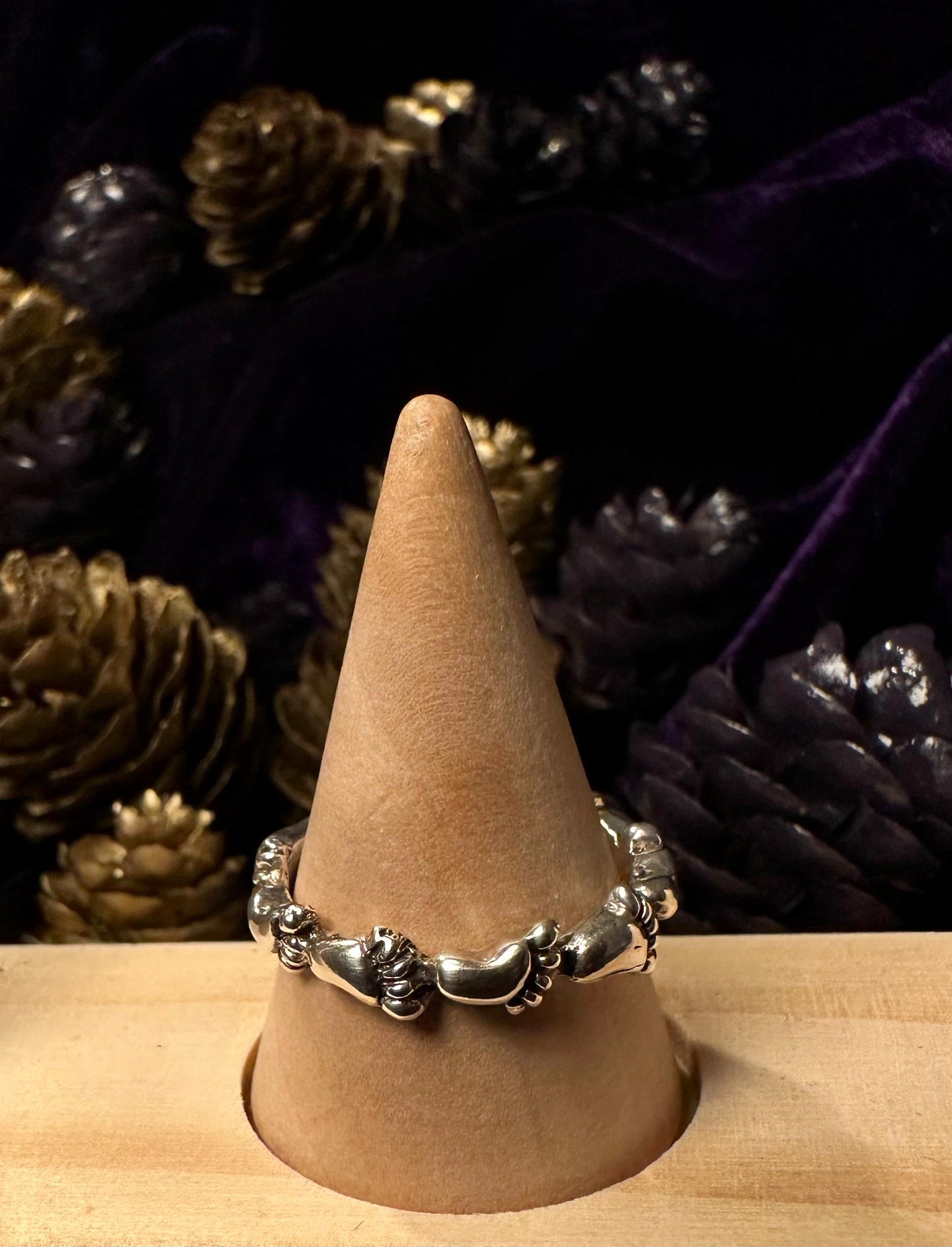 Ring Silver Baby Feet