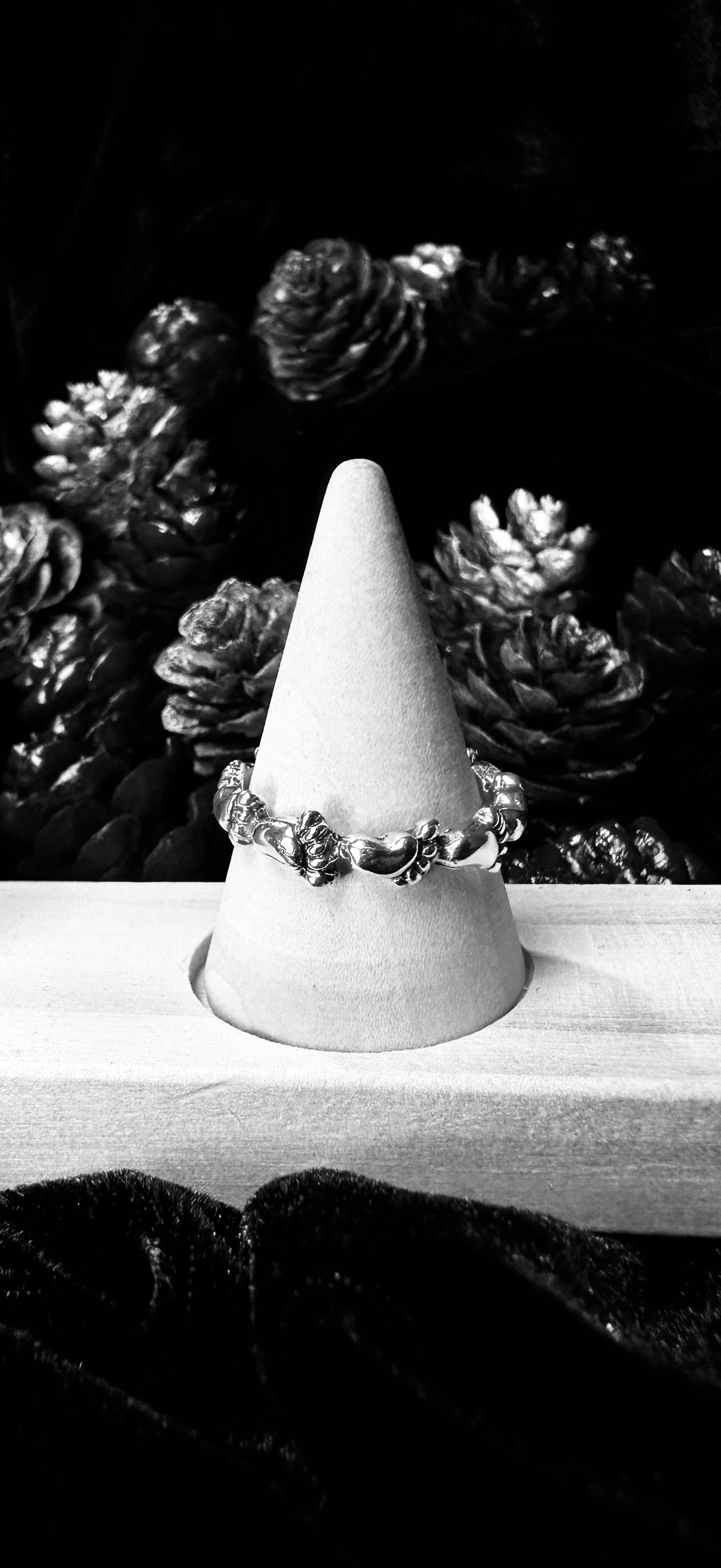Ring Silver Baby Feet