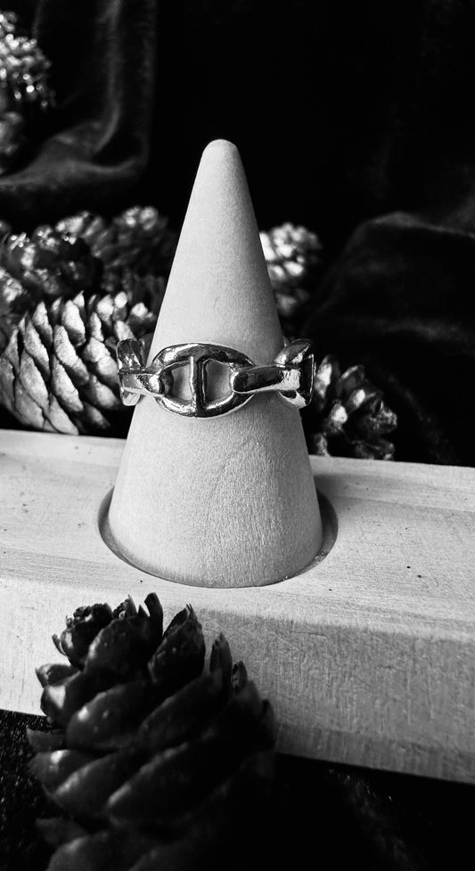 Silver Small Habibi Ring