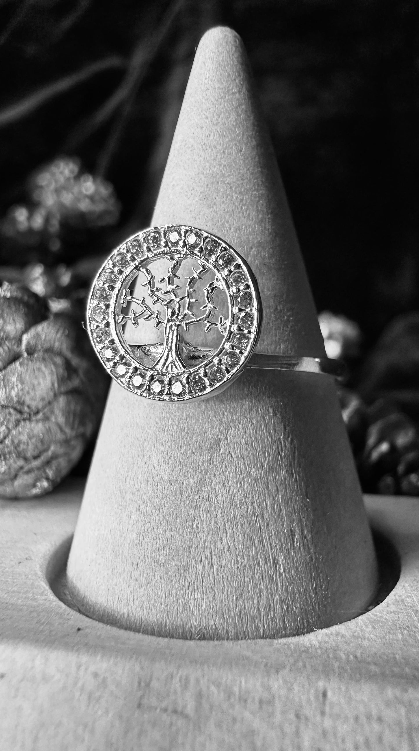 Silver Tree of Life Ring