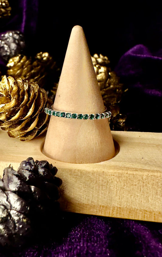 Silver Verde Ring