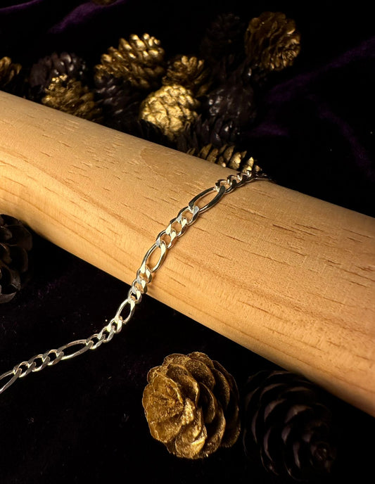 Silver Vintage & Diamond Bracelet